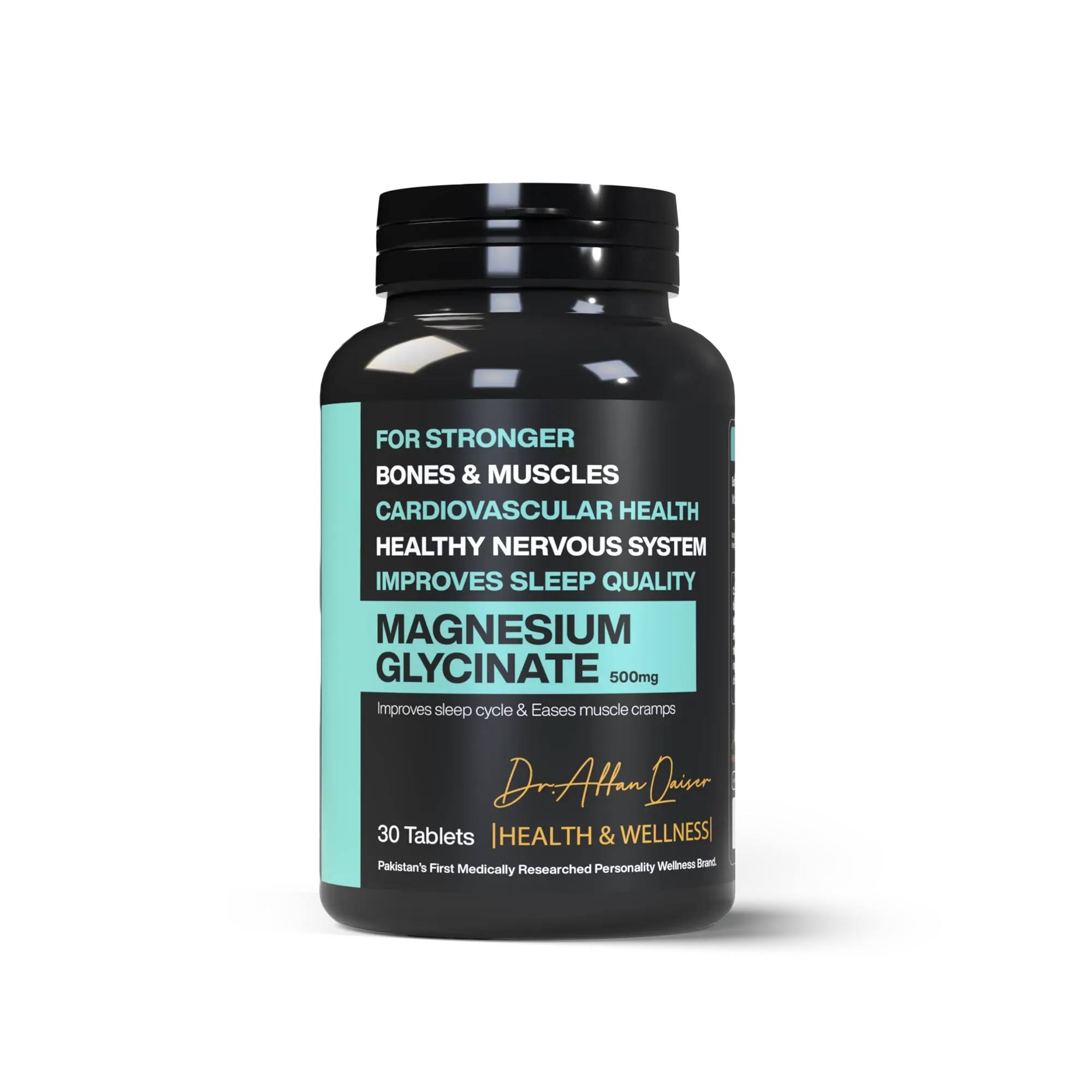 Magnesium Glycinate 500mg – Calm Energy. Balanced Living. Stronger You.