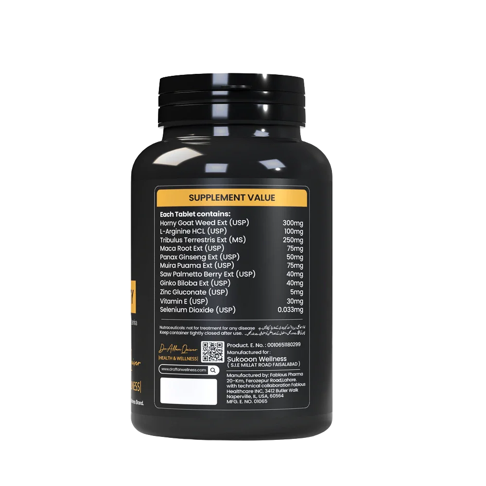 Men’s Vitality – Energy & Performance (30 Tablets)